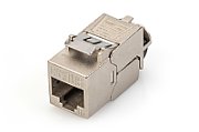 DIGITUS Keystone Jack Cat6A geschirmt Kabelmanager Set 24 St