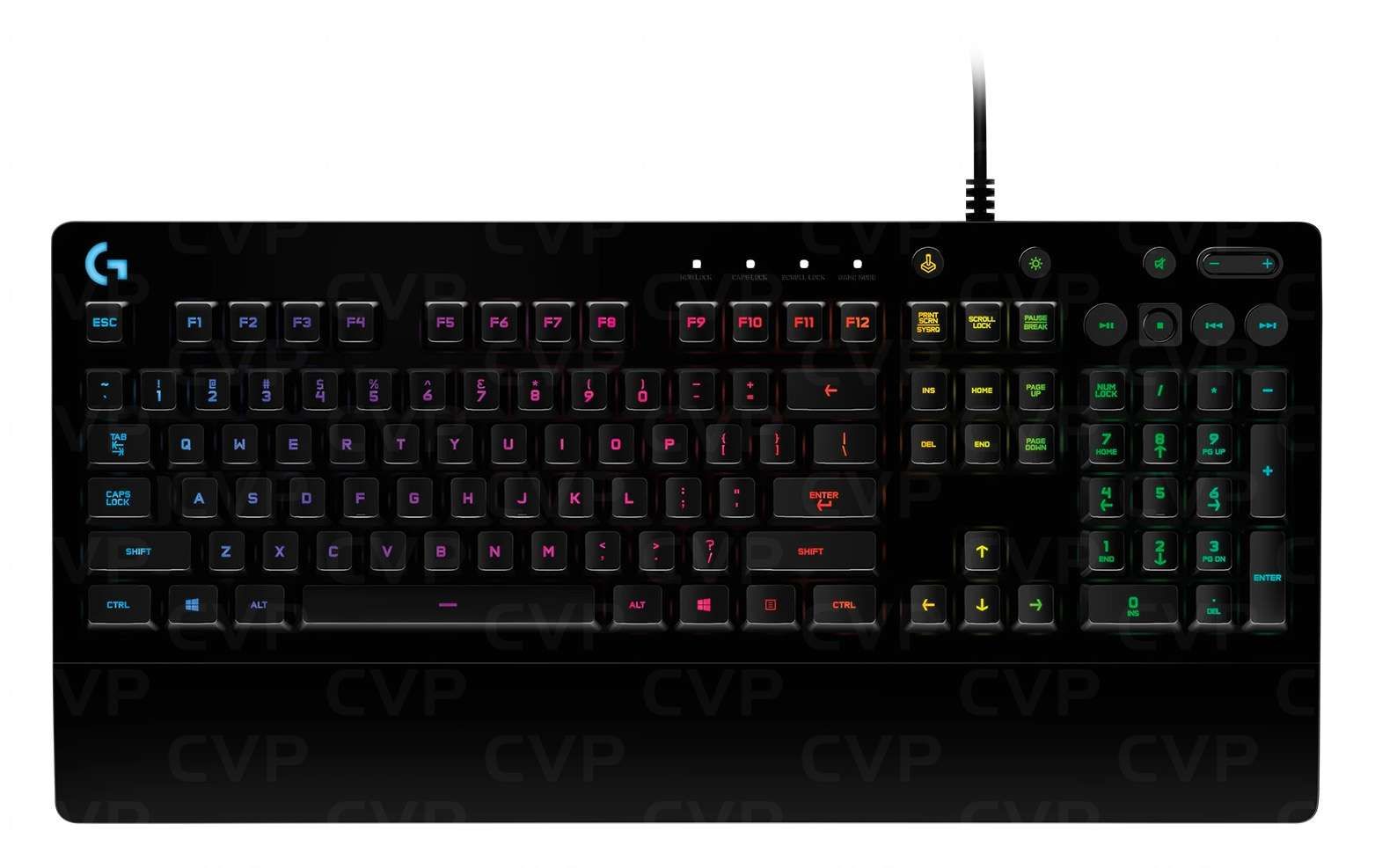 LOGITECH G213 Prodigy Gaming Keyboard - USB - INTNL(UK)