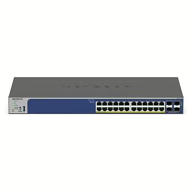 Netgear 24Port Switch 10/100/1000 GS728TX 4xSFP+