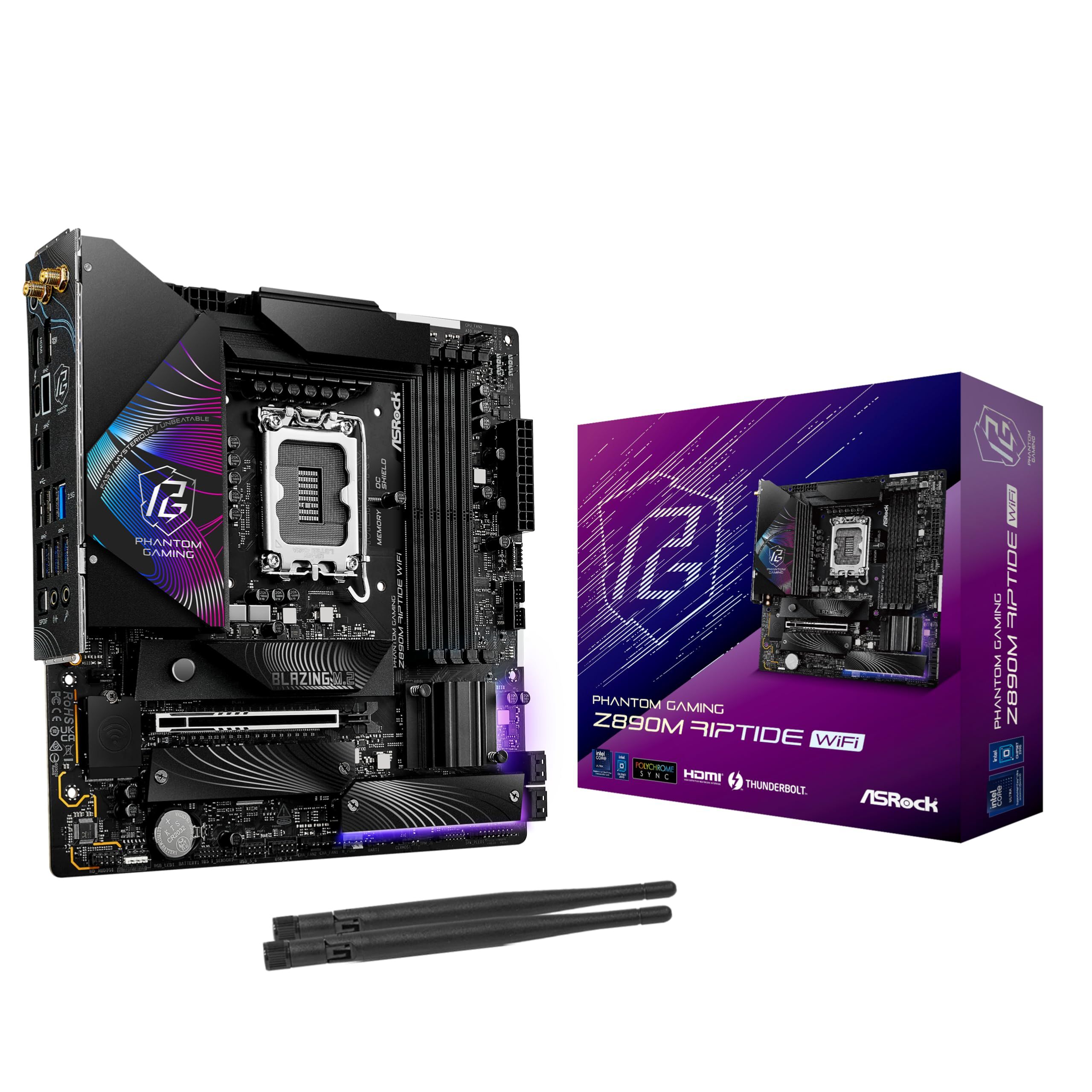 ASRock Z890M Riptide WiFi Motherboard