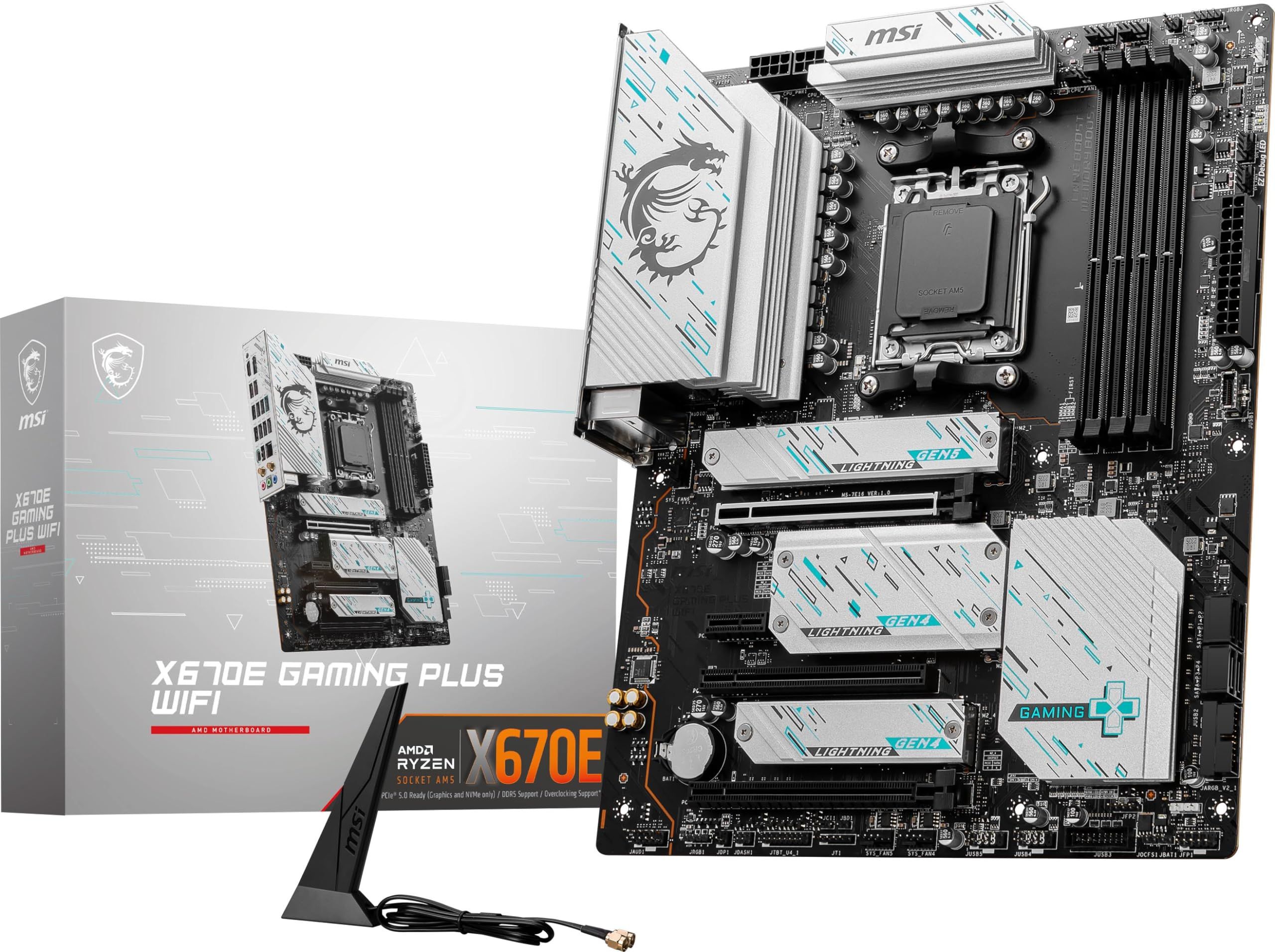MSI B850 GAMING PLUS WIFI6E motherboard