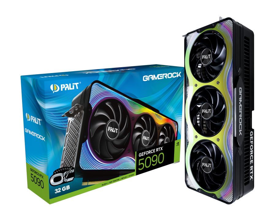 Placa video Palit GeForce RTX 5090 GameRock OC 32 GB GDDR7 512 bit