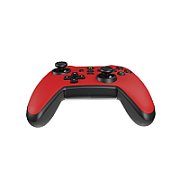 Controller wireless Genesis Mangan 400, tip Analog/Digital, interfata USB, bluetooth, numar butoane 19, lungime cablu 200 cm, acumulator 000 mAh, compatibilitate Android, iOS, MAC, Windows 10,11,7,8, rosu