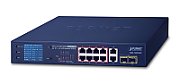 PLANET GSD-1222VHP switch-uri Fara management Gigabit Ethernet (10/100/1000) Power over Ethernet (PoE) Suport 1U Albastru