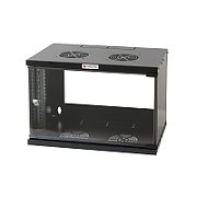 Techly I-CASE EL-1006B45 rack-uri 6U Raft montat pe perete Negru
