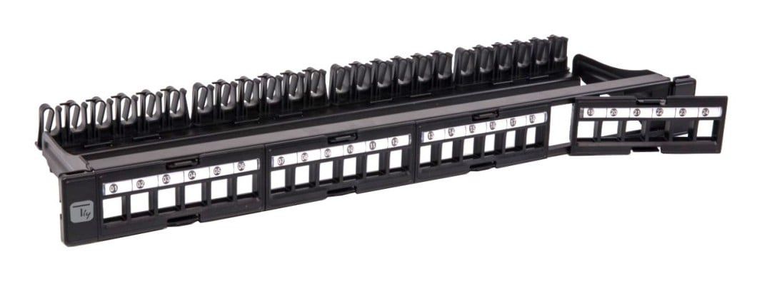 Techly I-KS PP-24-DEN panouri de conexiuni 1U