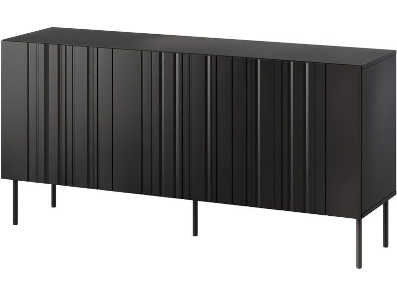 Cama Chest of drawers ISLA 150.5x40x75 matte black
