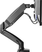 Deltaco ARM-534 monitor mount / stand 68.6 cm (27 ) Desk Black