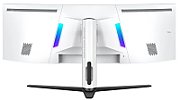 Monitor Gaming Curbat QD-mini LED TCL 57R94 57 , Dual UHD (7680x2160), 120Hz, 1ms, AMD FreeSync™ Premium, NVIDIA G-Sync Compatible, R1000, Boxe 10W x2, USB Type-C 90W, Hub USB, 2x HDMI, DisplayPort, Pivot, VESA, alb