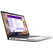 Laptop Dell Pro 13 Plus PB13250, 13.3 inch 1920 x 1200, Intel Core ultra 7 265U (12 C / 14 T, 2.1 GHz - 5.3 GHz, 12 MB cache, 15 W), 16 GB DDR5, 512 GB SSD, Intel Graphics, Windows 11 Pro, Tastatura US, Aluminiu