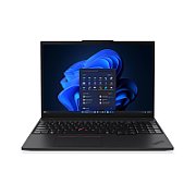 Laptop Lenovo ThinkPad T16 Gen 4 21QE003TRI, 16 inch 1920 x 1200, Intel Core ultra 5 225U (12 C / 14 T, 1.5 GHz - 4.8 GHz, N/A cache, N/A), 32 GB DDR5, 1 TB SSD, Intel Graphics, Windows 11 Pro, Tastatura US, Negru