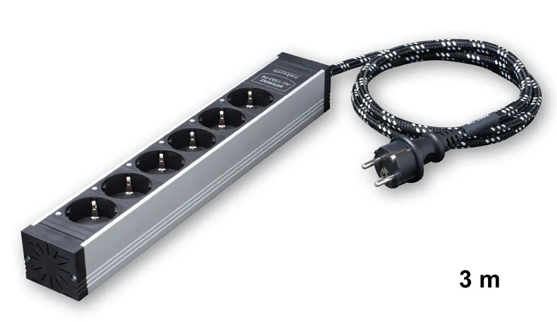 Prelungitor High-end Inakustik Referenze AC-1502-P6, 6 prize, 3m