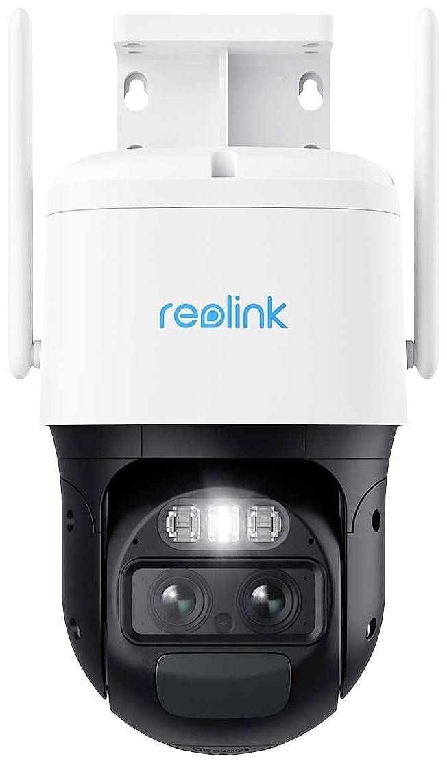 Camera de supraveghere Reolink Trackmix LTE TRACKMIX SERIES G770 Senzor: 1/3 CMOS Rezolutie video: 4 Megapixeli (3840 x 2160 pixeli) Cadre/secunda: 15 FPS Lentila fixa: 2.8mm Diafragma: F1.6 Unghi de vizualizare: orizontal: 108°/vertical: 38° Distanta iluminator IR: 30 m Numar LED-uri IR: 2