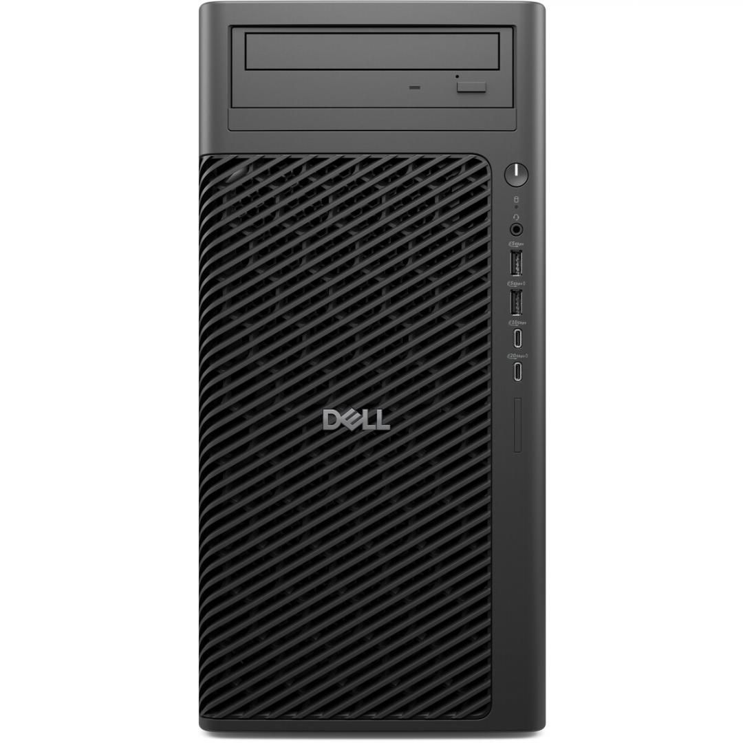 Desktop PC Dell Pro Max Tower T2, Intel Core Ultra 9 285K (24 C / 24 T, 3.2 GHz - 5.7 GHz, 36 MB cache), 64 GB RAM, 2 TB HDD + 1 TB SSD, NVIDIA RTX 4000 Ada 20 GB, Windows 11 Pro
