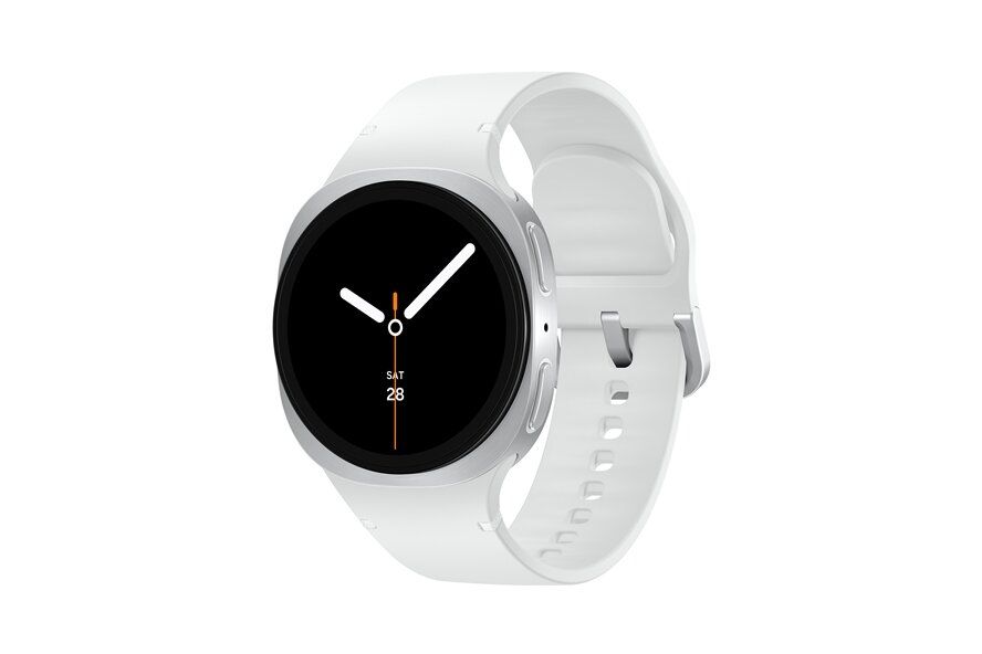 Samsung Galaxy Watch 8 3.81 cm (1.5 ) AMOLED 44 mm Digital 480 x 480 pixels Touchscreen Silver Wi-Fi GPS (satellite)