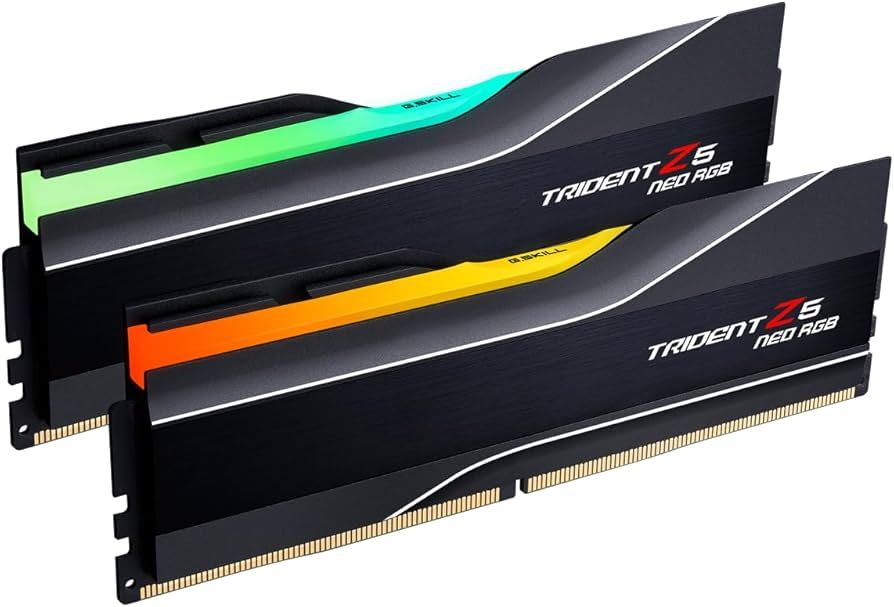G.Skill Trident Z5 Neo RGB F5-6000J3244G64GX2-TZ5NR memory module 128 GB 2 x 64 GB DDR5 6000 MT/s