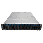 Server ASUS RS521A-E12-RS24U, Rack 2U, fara procesor,  AMD socket SP5  max 360 W, fara memorie, Fara, 26 x SFF, Fara, 2 x 2000 W