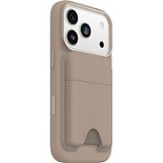 OB SYMMETRY CACTUS LEATHER/MAGSAFE WALLET CG LIGHT GREY