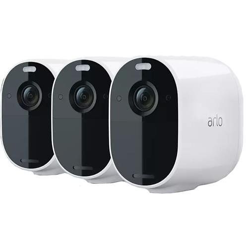 Arlo Essential Outdoor Security Camera - 3 Camera Kit - (Base station not included) - White