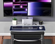 Satechi Stand & Hub For Mac Mini / Studio (1x USB-C 3.2, 1xUSB-A 3.2, 2x USB-A 3.0, 3.5mm Audio,1x Micro/SD, 1x NVMe/M.2 SATA SSD Enclosure Drive not included) - Silver