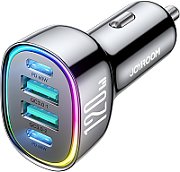 Dviced Car charger 60W 1 USB-A, 2 USB-C - Gray