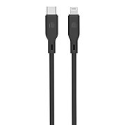 Dviced Cable USB-C to Lightning silicone 1,25m - White