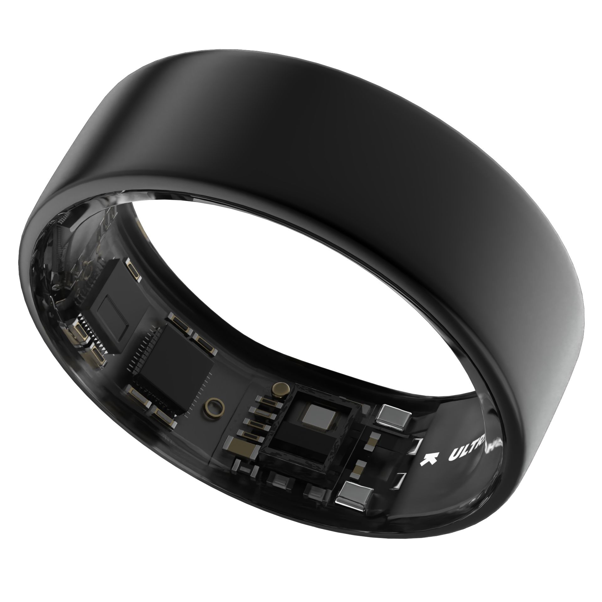 Ultrahuman Ring Air - Smart Ring, Charger, USB Cable / Size-10- Matt_Grey