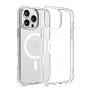 Dviced Magsafe iPhone 16 Pro Max clear case - White