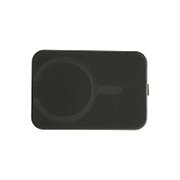 Dviced Leather magsafe foldable cardholder and stand - Black
