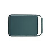 Dviced Leather magsafe foldable cardholder - Blue
