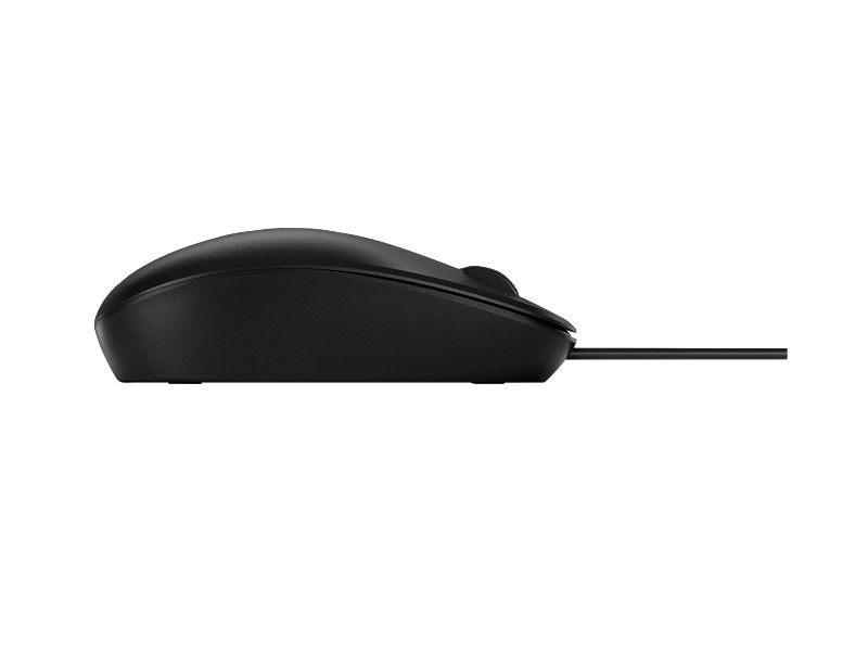 HP Maus 125 Kabelgebunden USB-A 3-Tasten Schwarz
