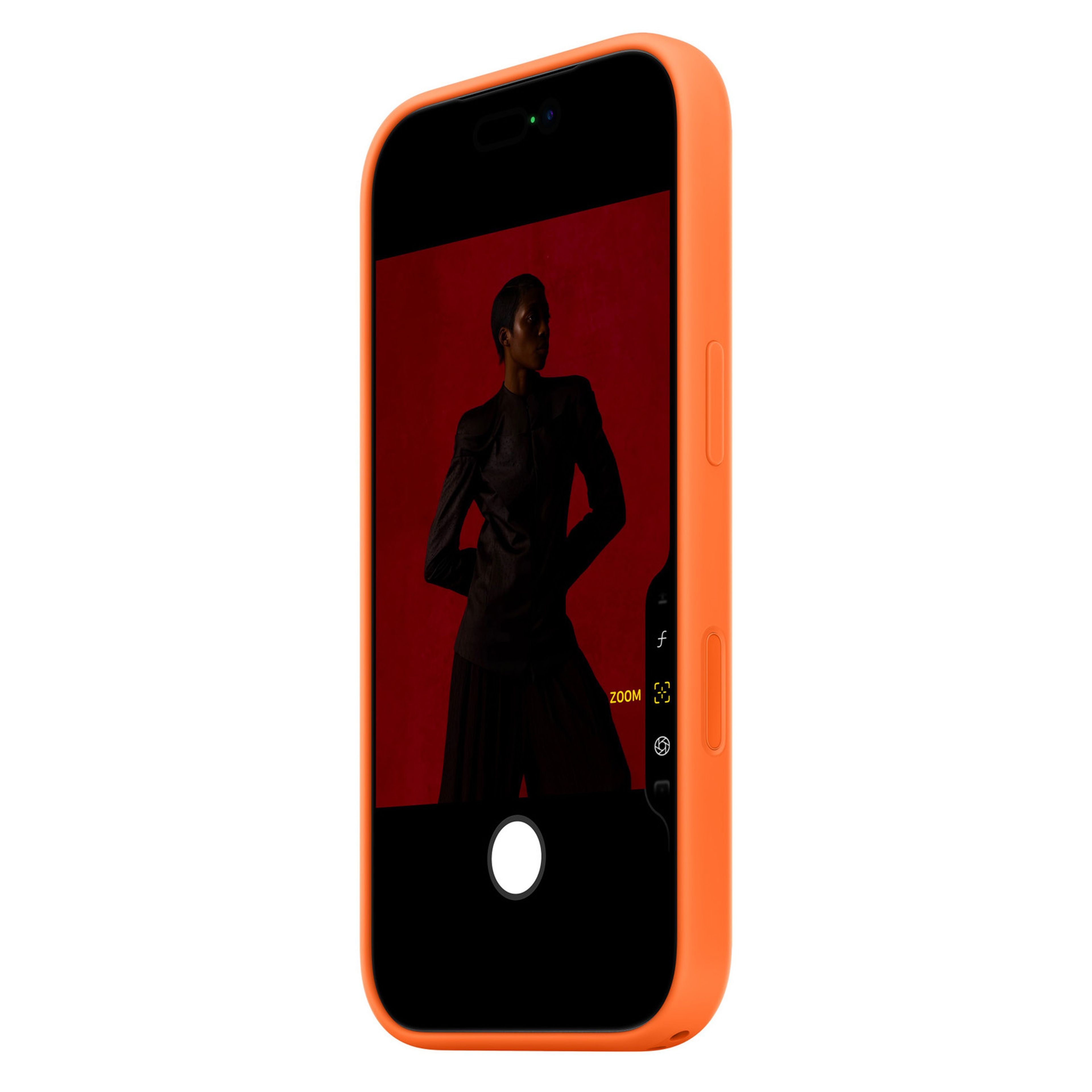 Apple iPhone 17 Pro Silicone Case with MagSafe – Orange