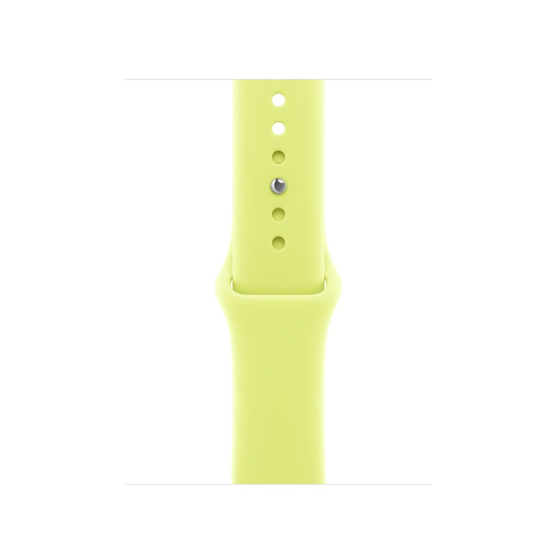 Apple Watch 40mm Band:  Neon Yellow Sport Band - M/L - SEASONAL
