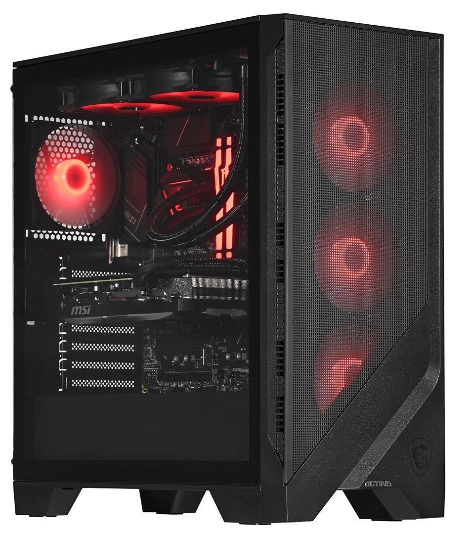 Desktop PC Actina Midi Tower, Intel 265KF (20 C / 20 T, 3.3 GHz - 5.5 GHz, 30 MB cache), 32 GB RAM, 2 TB SSD, NVIDIA GeForce RTX 5080 16 GB, Windows 11 Home