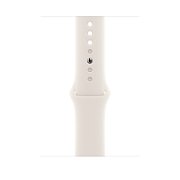 Apple Watch SE 3 GPS 44mm Starlight Aluminium Case with Starlight Sport Band - S/M