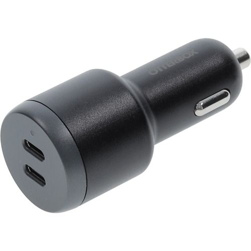 OB STANDARD CAR CHARGER 65W/2 USB-C - BLACK