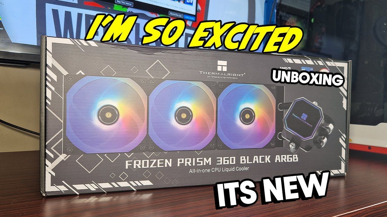 COOLER Thermalright  Frozen Prism 360 Argb , skt. Intel si AMD, racire cu lichid, 3 x 120mm, viteza rotatie pompa 3300 RPM, 1850 RPM, ARGB, negru  Frozen Prism 360 Black Argb  (timbru verde 2.00 lei)