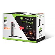 Suport birou pentru monitor, Techly, 13''-27'', Vesa, 10kg, Negru, ICA-LCD 2500