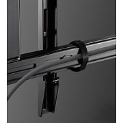 Suport TV electric de perete, cu telecomanda, reglabil, 32-75 inch, Negru, Techly, ICA-PLB 060M