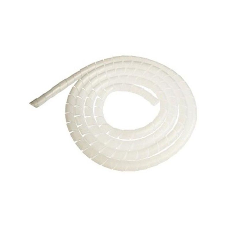 Organizator spiralat cabluri 13 - 80mm, alb , (20m) -ELEMATIC