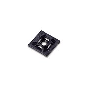Suport adeziv mic 19x19 black (set100buc) - ELEMATIC