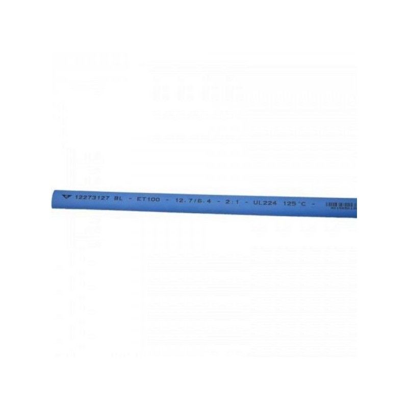 Tub termocontractabil 12,7 / 6,4 mm ET100, albastru (16buc)- ELEMATIC