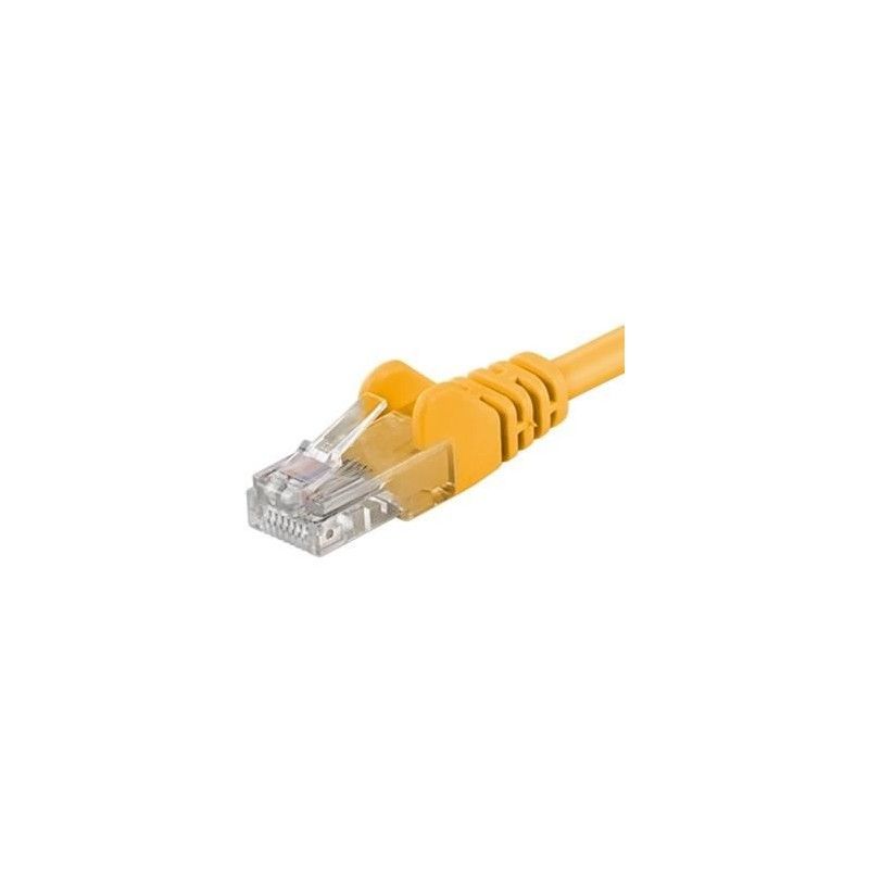 Patchcord UTP RJ45-RJ45 Cat.5e 1.5m, galben