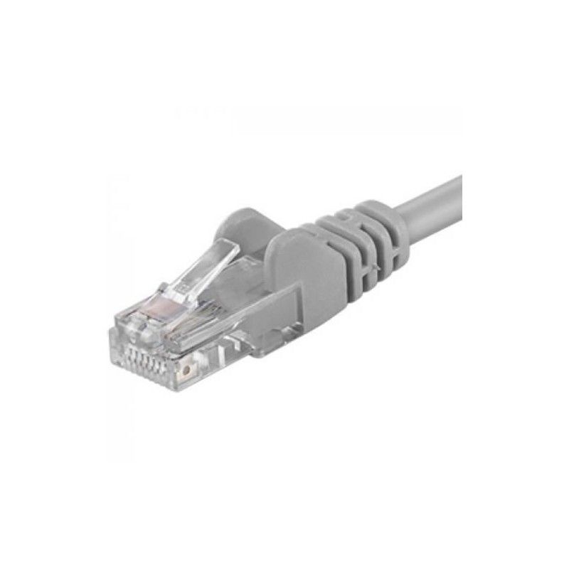 Patchcord UTP RJ45-RJ45 Cat.6, 0.25m, gri
