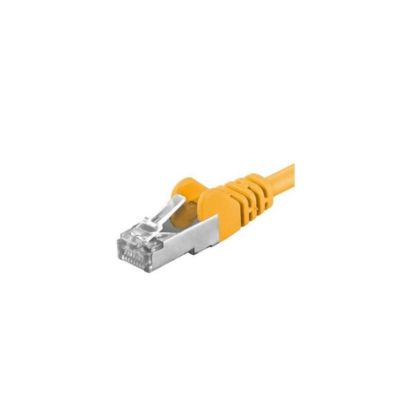 Patchcord SFTP RJ45-RJ45 Cat.6A, 1m, galben