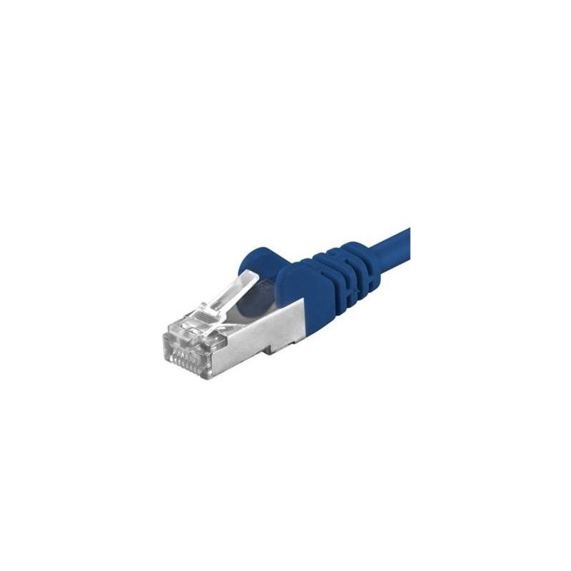 Patchcord SFTP RJ45-RJ45 Cat.6A, 2m, albastru