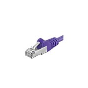 Patchcord SFTP RJ45-RJ45 Cat.6A, 7m, violet