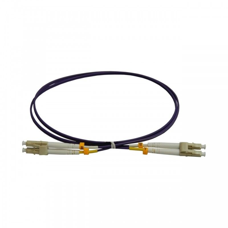 Patchcord FO LC/PC-LC/PC, MM OM4 50/125, manta LSZH 3.0mm, duplex 10m – EMTEX