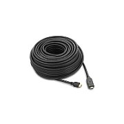 Cablu HDMI-HDMI V1.4 Ethernet, cu amplificator, tripluecranat, aurit, 15m, PremiumCord