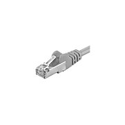 Patchcord STP RJ45-RJ45 Cat.5e, LSZH, 24AWG, 10m, gri - EMTEX